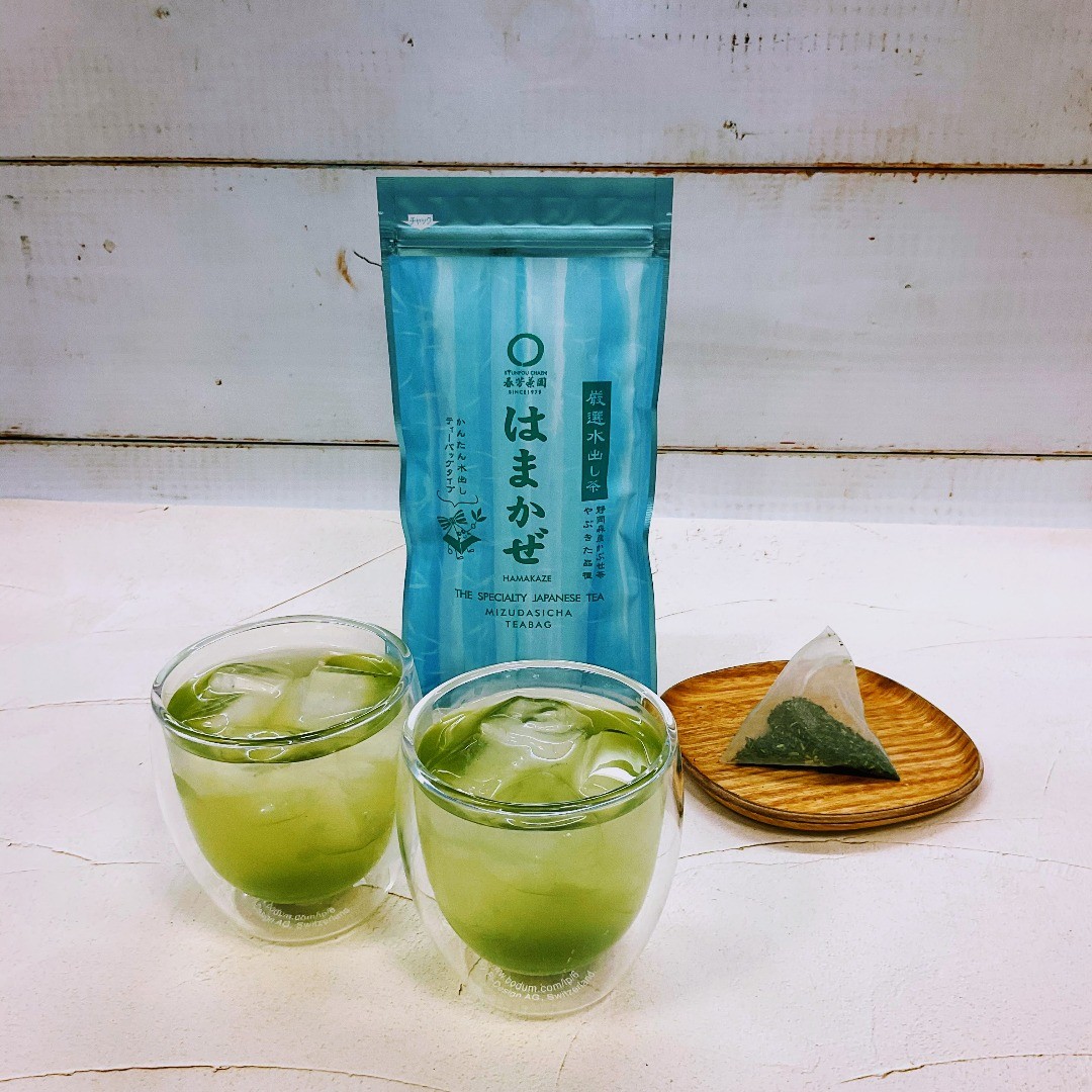 7月から店頭で水出し緑茶のティーパックをご利用の方にプレゼントしていますが、喜びの声をいただき、とても嬉しい！ぜひインスタにもコメントください！！暑さで弱っているので、励ましの声募集中です！！