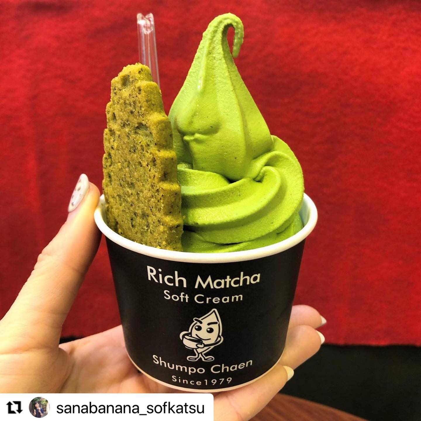@sanabanana_sofkatsu さん、投稿ありがとうございます！小野ファームさんの新鮮なミルクと茶道用の擦りたての抹茶が美味しさのポイントです！