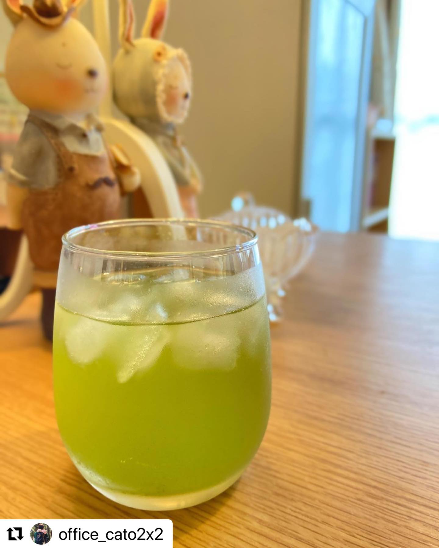 @office_cato2x2 さまがステキな写真とお言葉を投稿してくださいました！これからは美味しい冷茶が欠かせませんね！******ハッシュタグ
